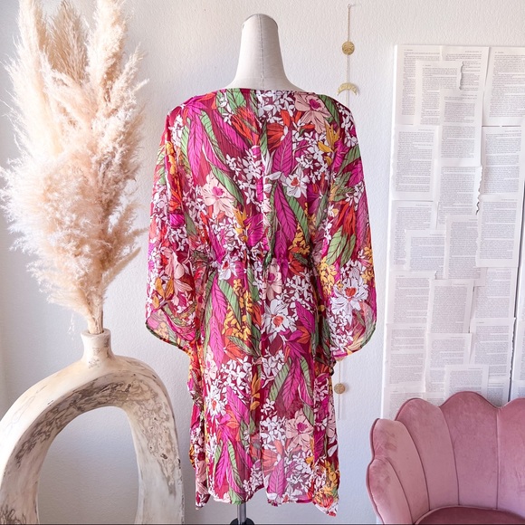 BCA by Rebecca Virtue Floral Tunic Swimsuit Coverup - Picture 8 of 12